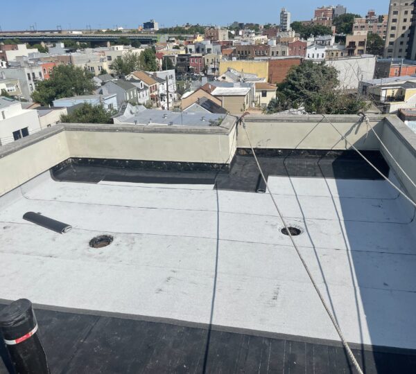 New roof installation 